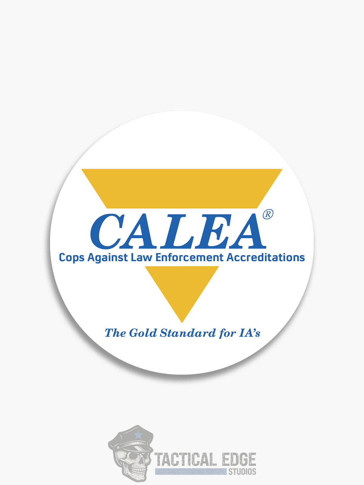 Cops Against Law Enforcement Accreditations (CALEA) Sticker